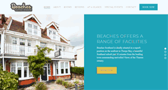 Desktop Screenshot of beachesguesthouse.co.uk